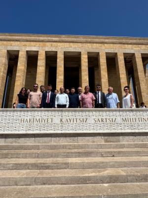 ESVAK Eskişehir Şubesi Mütevelli Heyeti’nden Anıtkabir Ziyareti